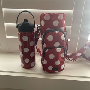 NEW Lug Huggie Crossbody with Chuggie water bottle.